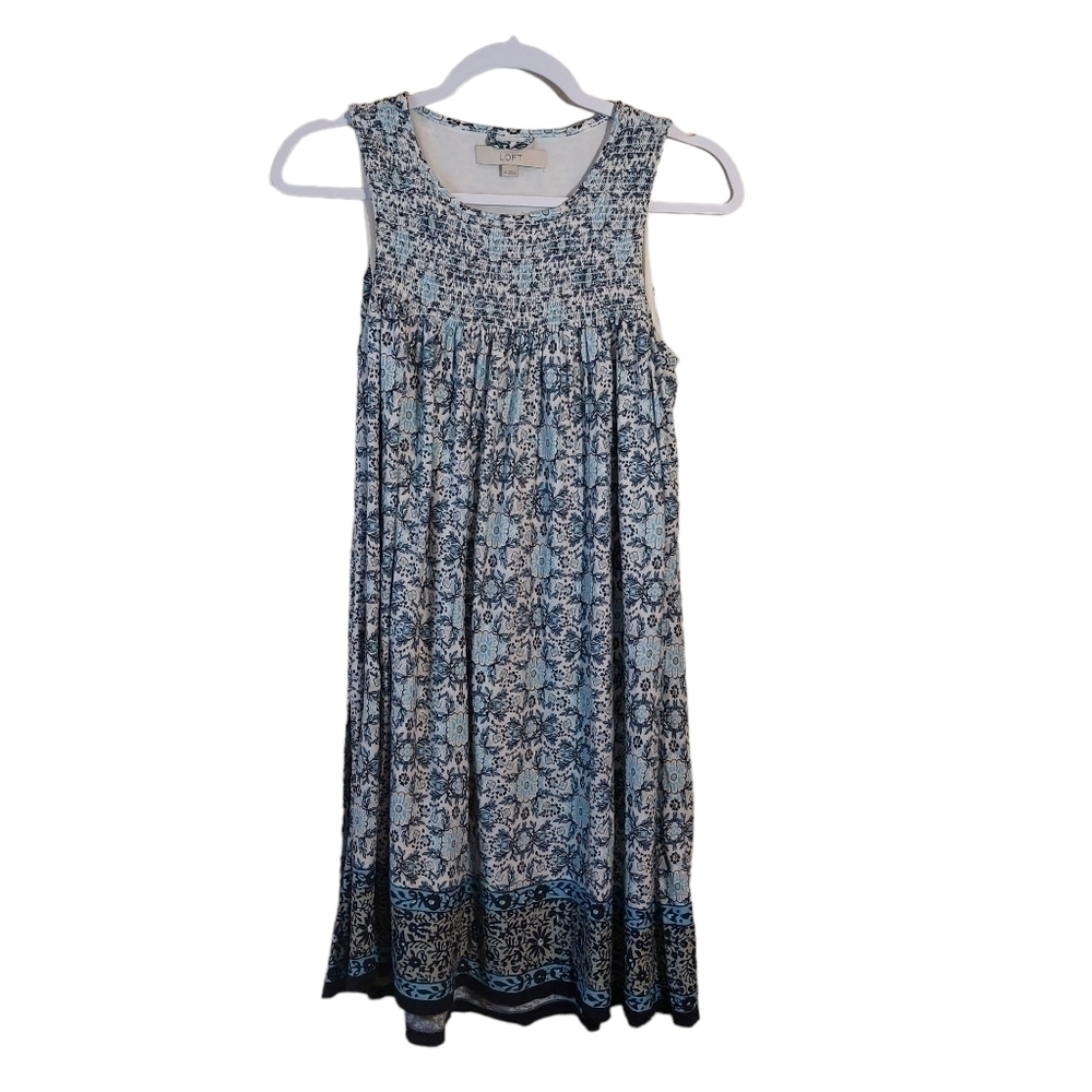 LOFT LADIES SLEEVELESS MIDI SUNDRESS- XS